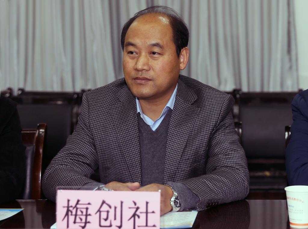 副经理梅创社讲话